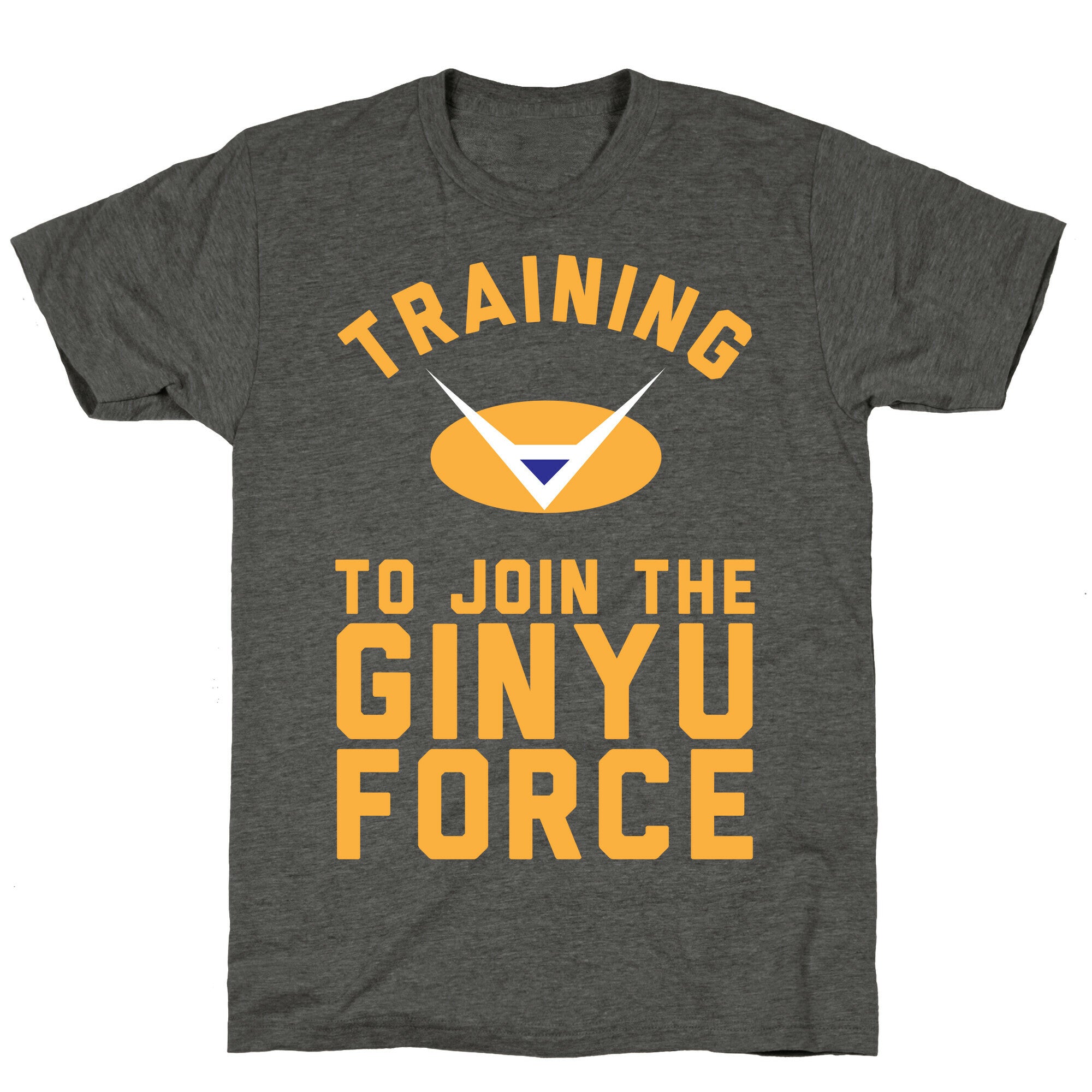 Training To Join The GInyu Force Unisex Triblend Tee